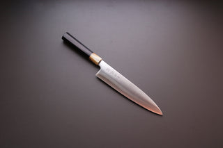 Sukenari ZDP189 Migaki Gyuto 240mm w/Ebony Handle - Thecooksedges