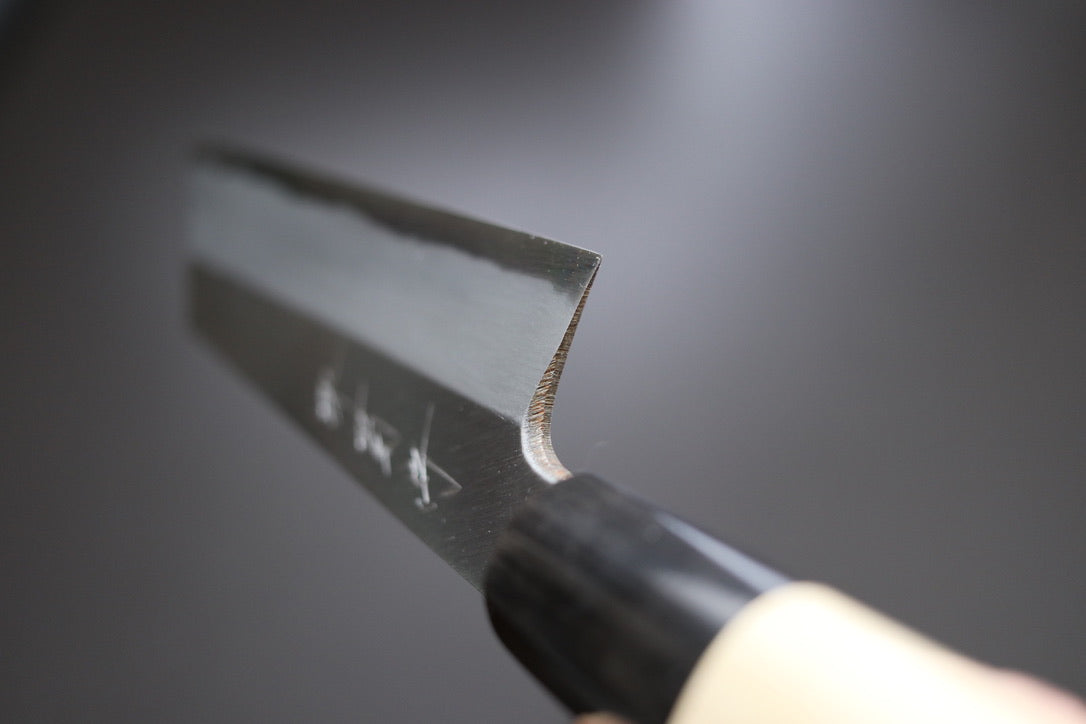 Sakai Kikumori x Yoshikazu Tanaka Gokujyo Mukimono 180mm - Thecooksedges