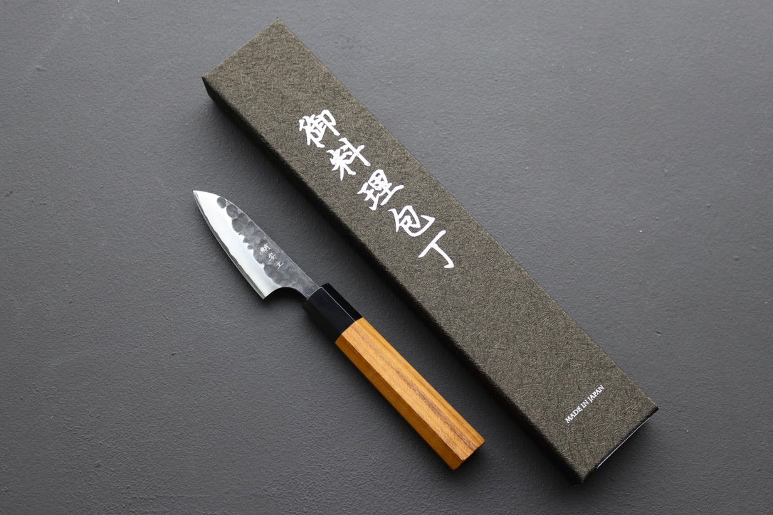 Anryu AS Kurouchi Tsuchime Petty 75mm - Thecooksedges