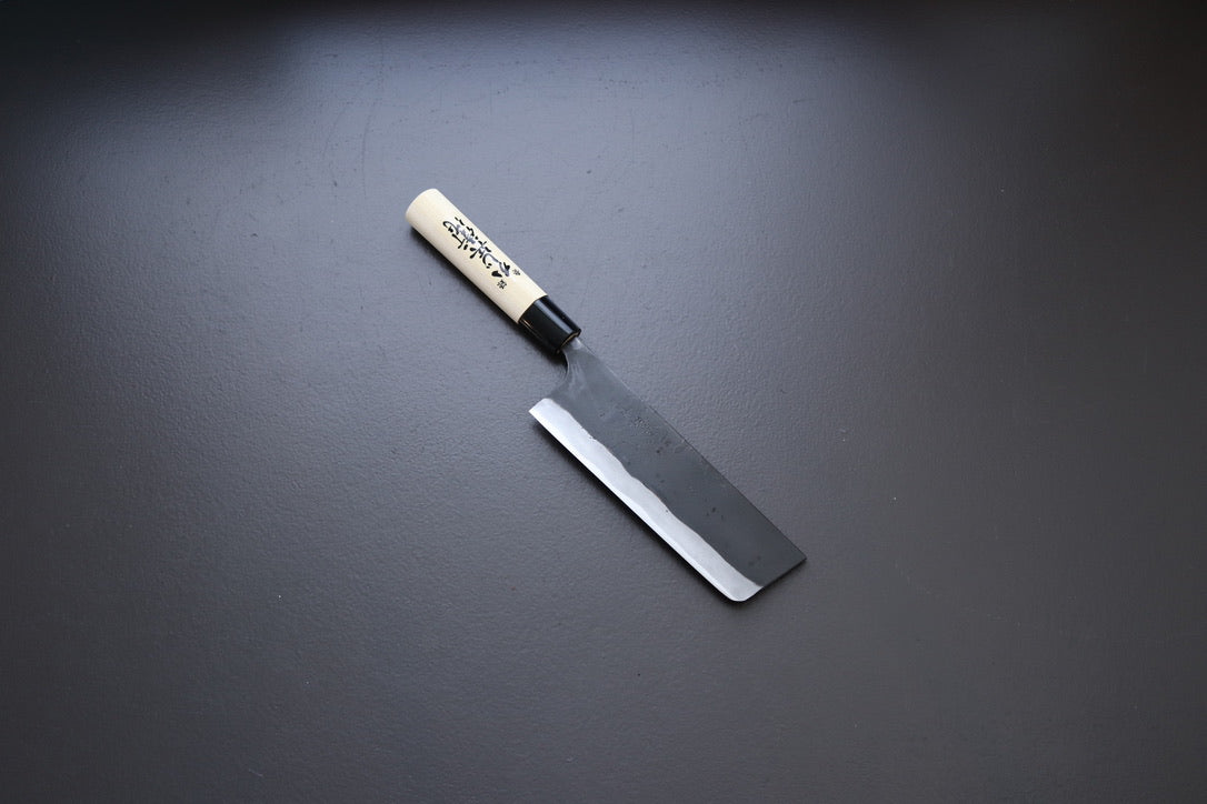 Kaji-bei Kurouchi Nakiri 165mm - Thecooksedges