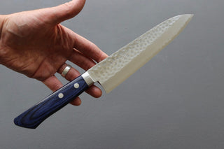 Masutani VG10 180mm Tsuchime Gyuto - Thecooksedges