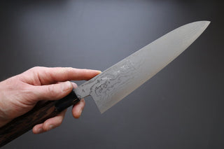 Shigeki Tanaka Aogami#2 Damascus Gyuto 210mm - Thecooksedges