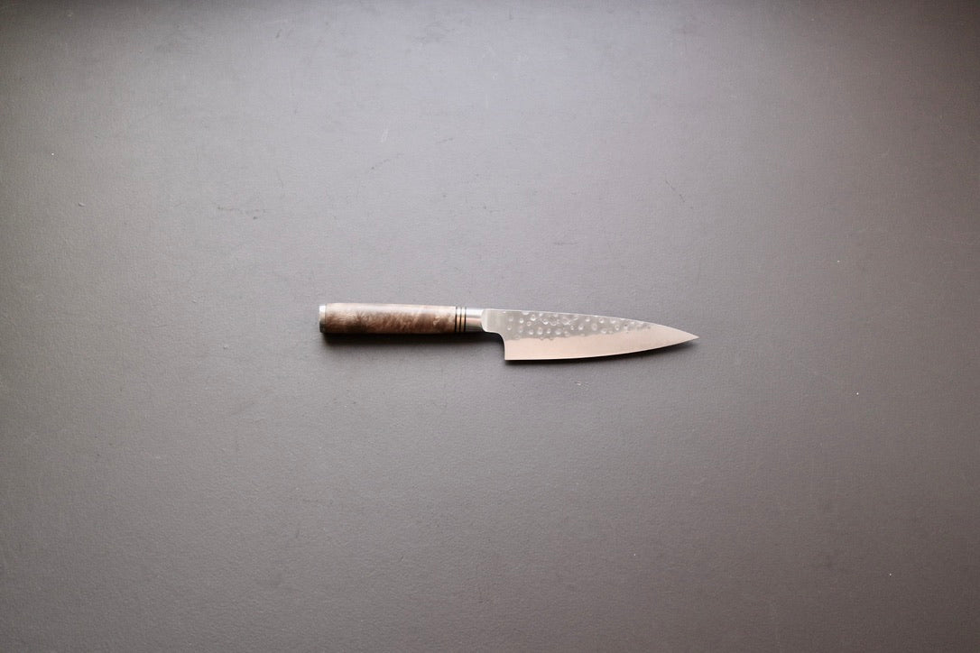 Takeshi Saji R2 Quince Handle Petty 130mm - Thecooksedges
