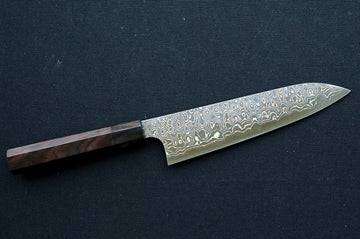 Aogami #2 Rainbow Damascus Gyuto 210mm - Thecooksedges