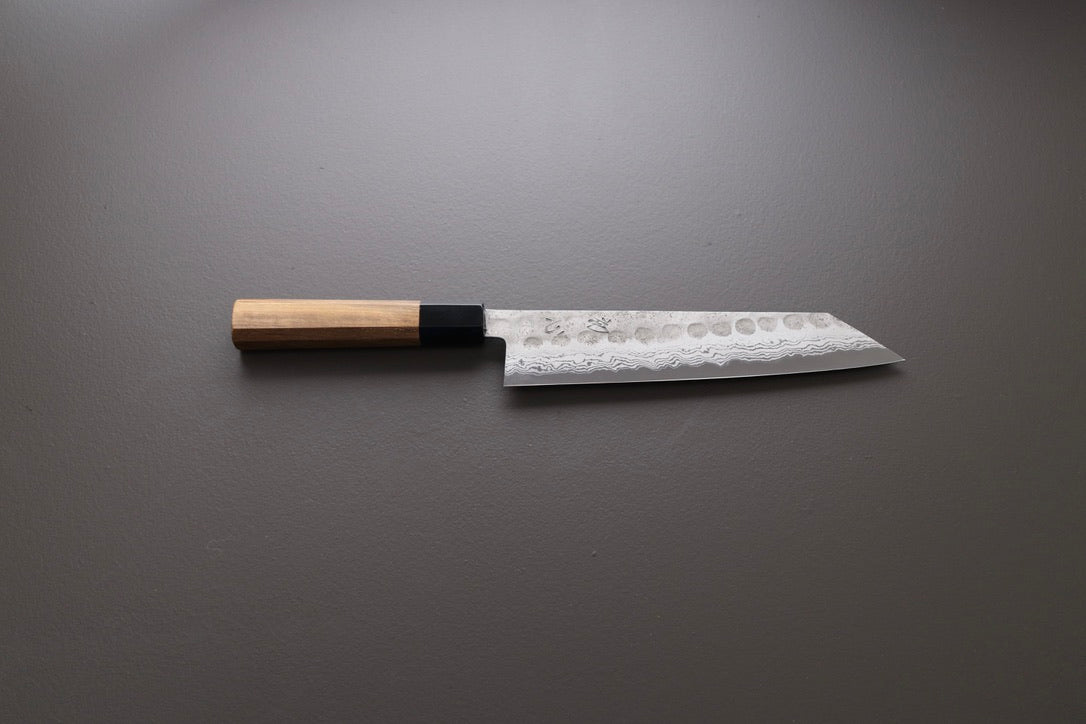 Hatsukokoro Inazuma AS Damascus Kiritsuke 240mm - Thecooksedges