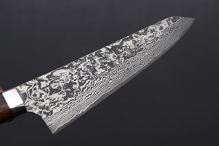 Takeshi Saji R2 Damascus Kiritsuke 270mm w/Ironwood Handle - Thecooksedges
