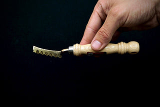 Small Japanese Brass Fish Scaler - Thecooksedges