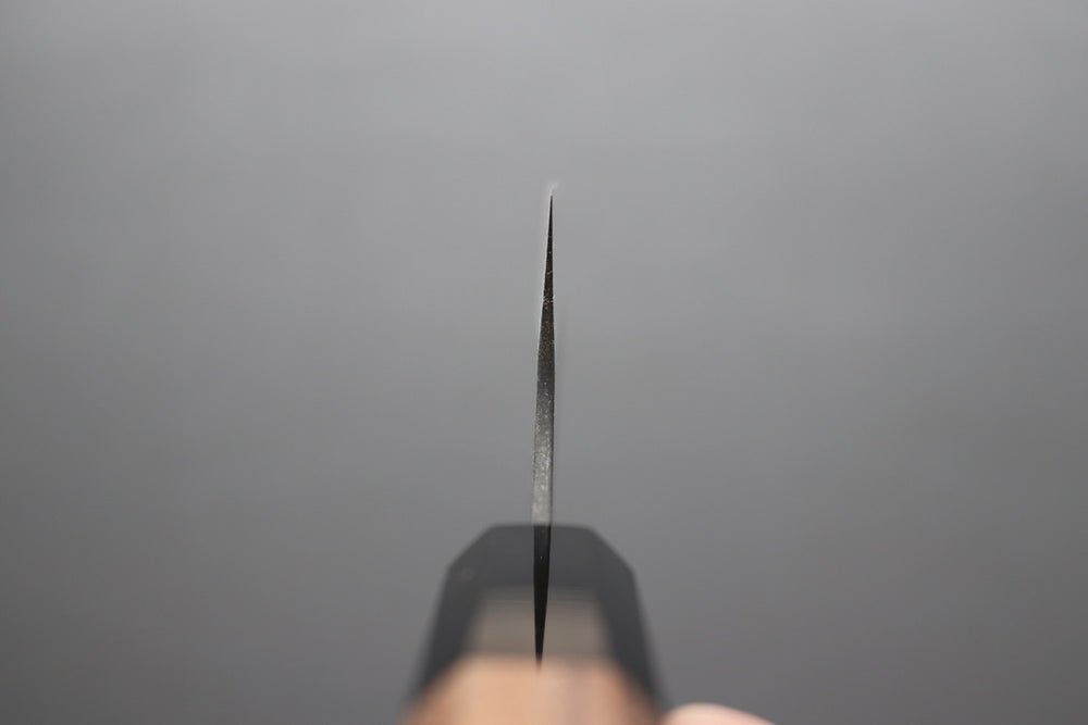 Yoshimi Kato Damascus Kurouchi AS Bunka 170mm - Thecooksedges