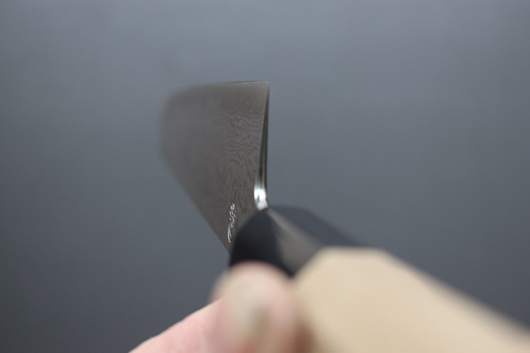 Sakai Kikumori Kikuzuki UZU Kiritsuke Gyuto 240mm - Thecooksedges