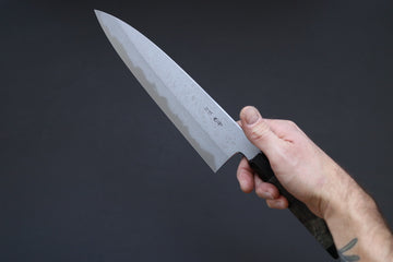 Yoshikazu Tanaka White #1 Damascus Gyuto 260mm - Thecooksedges