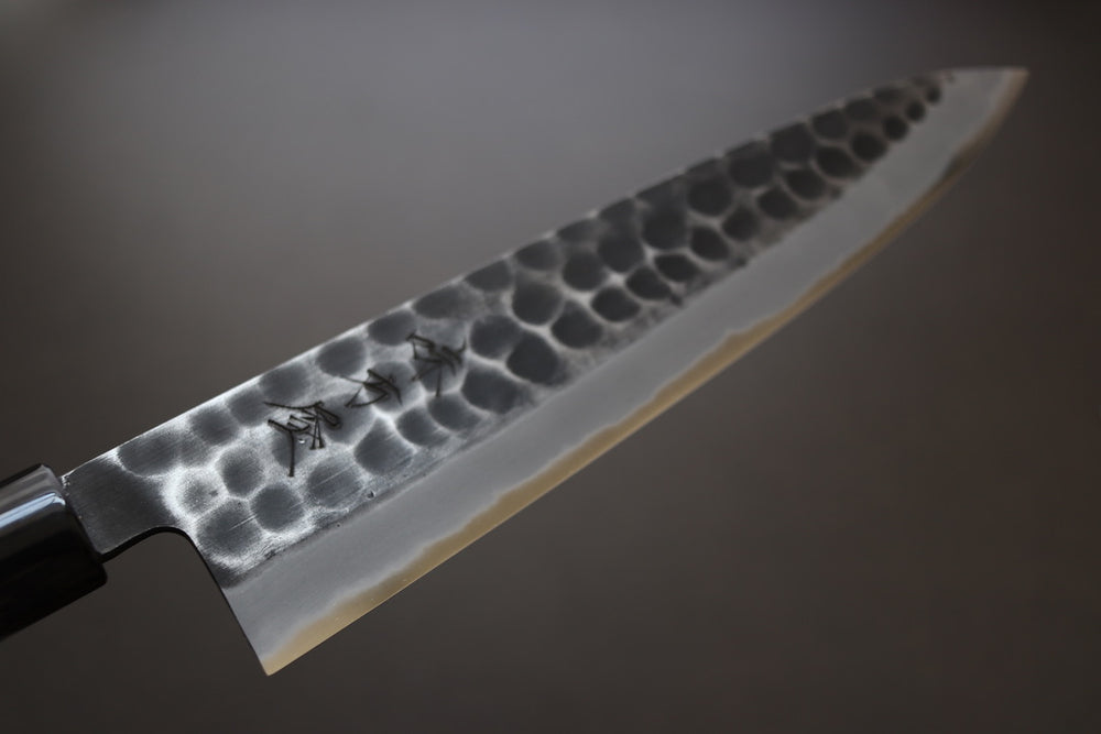 Mutsumi Hinoura Kurouchi tsuchime Gyuto 240mm - Thecooksedges
