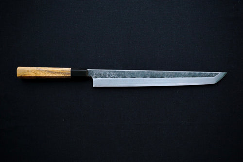 Shirasagi Kurouchi Sakimaru Yanagiba 300mm - Thecooksedges