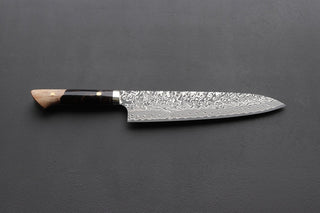 Yoshimi Kato SG2 Damascus Gyuto 240mm - Thecooksedges