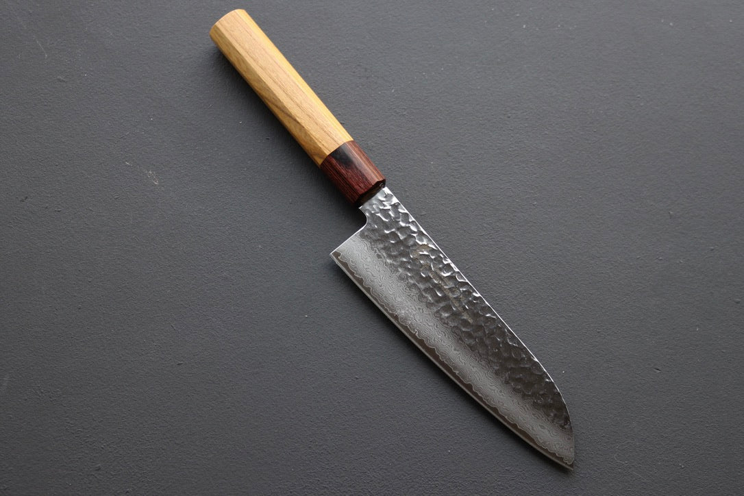 Sakai Takayuki 33 Layer Damascus Wa Santoku 170mm - Thecooksedges