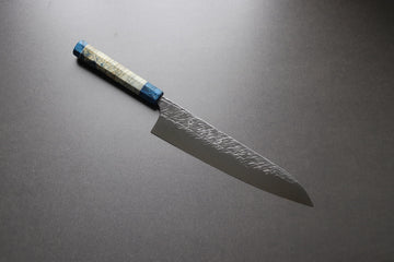 Yu Kurosaki Raijin gyuto 240mm custom handle - Thecooksedges