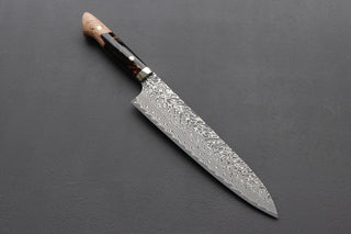 Yoshimi Kato SG2 Damascus Gyuto 240mm - Thecooksedges