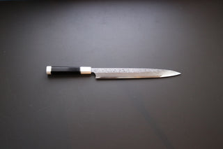 Yauji Yoshihiro Damascus Yanagiba 300mm - Thecooksedges