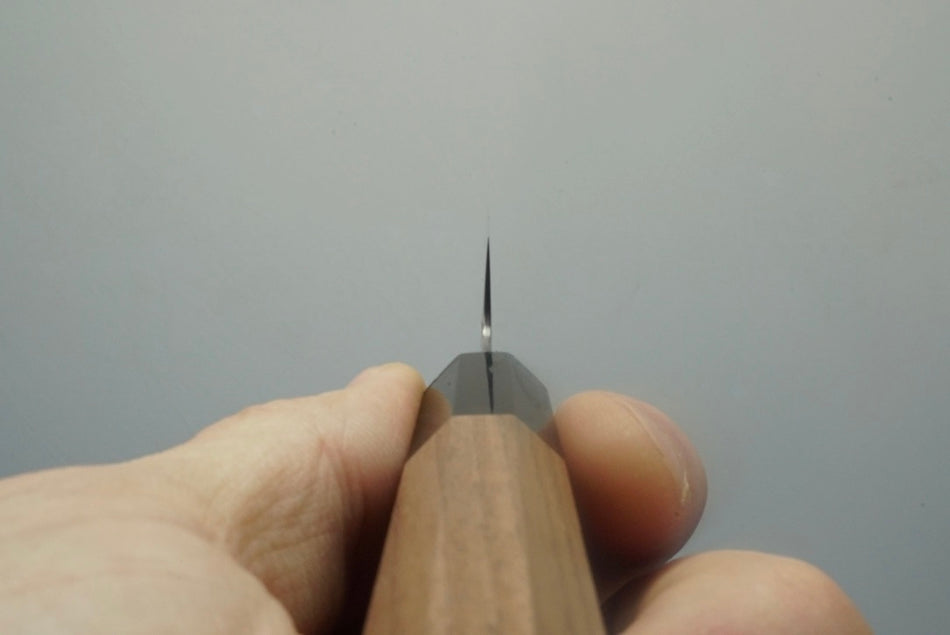 Hatsukokoro Sunaarashi Kurozome Damascus Kiritsuke Petty 150mm - Thecooksedges