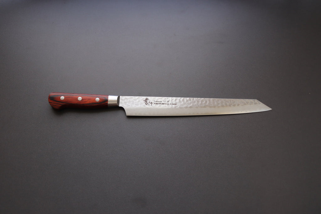 Sakai Takayuki 33 Layer Damascus Kengata Sujihiki 270mm - Thecooksedges
