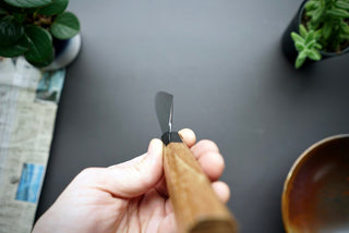 Nakagawa x Myojin Blue #1 Damascus Gyuto 210mm - Thecooksedges