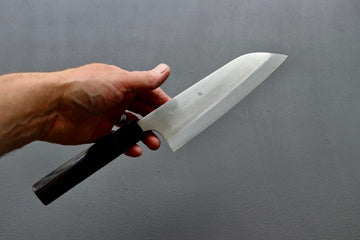 Kaji-bei Migaki Santoku 165mm - Thecooksedges