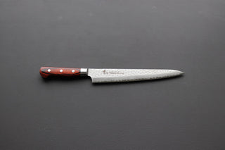 Sakai Takayuki 33 Layer Damascus Sujihiki 240mm - Thecooksedges