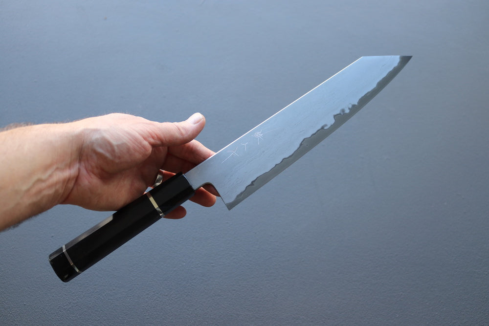 Tetsujin Hamono Aogami#2 Kiritsuke Gyuto 240mm - Thecooksedges
