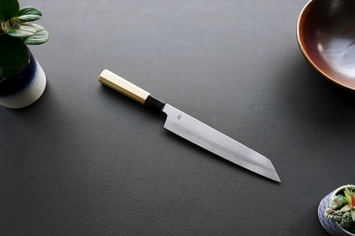 Kikuzuki Kasumi Kiritsuke Gyuto 240mm - Thecooksedges