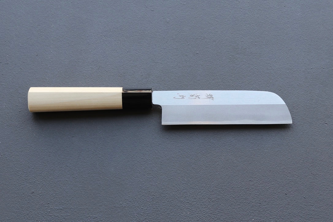 Sakai Kikumori Kawamuki Peeling Knife 135mm - Thecooksedges