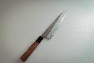 Hatsukokoro Blue#2 Kurouchi Damascus Gyuto 210mm - Thecooksedges