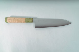 Hayabusa SG2 Maple Handle Santoku 180mm - Thecooksedges
