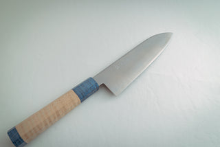 Hayabusa SG2 Maple Handle Santoku 180mm - Thecooksedges