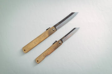 Higonokami Blue#2 Kurouchi - Thecooksedges