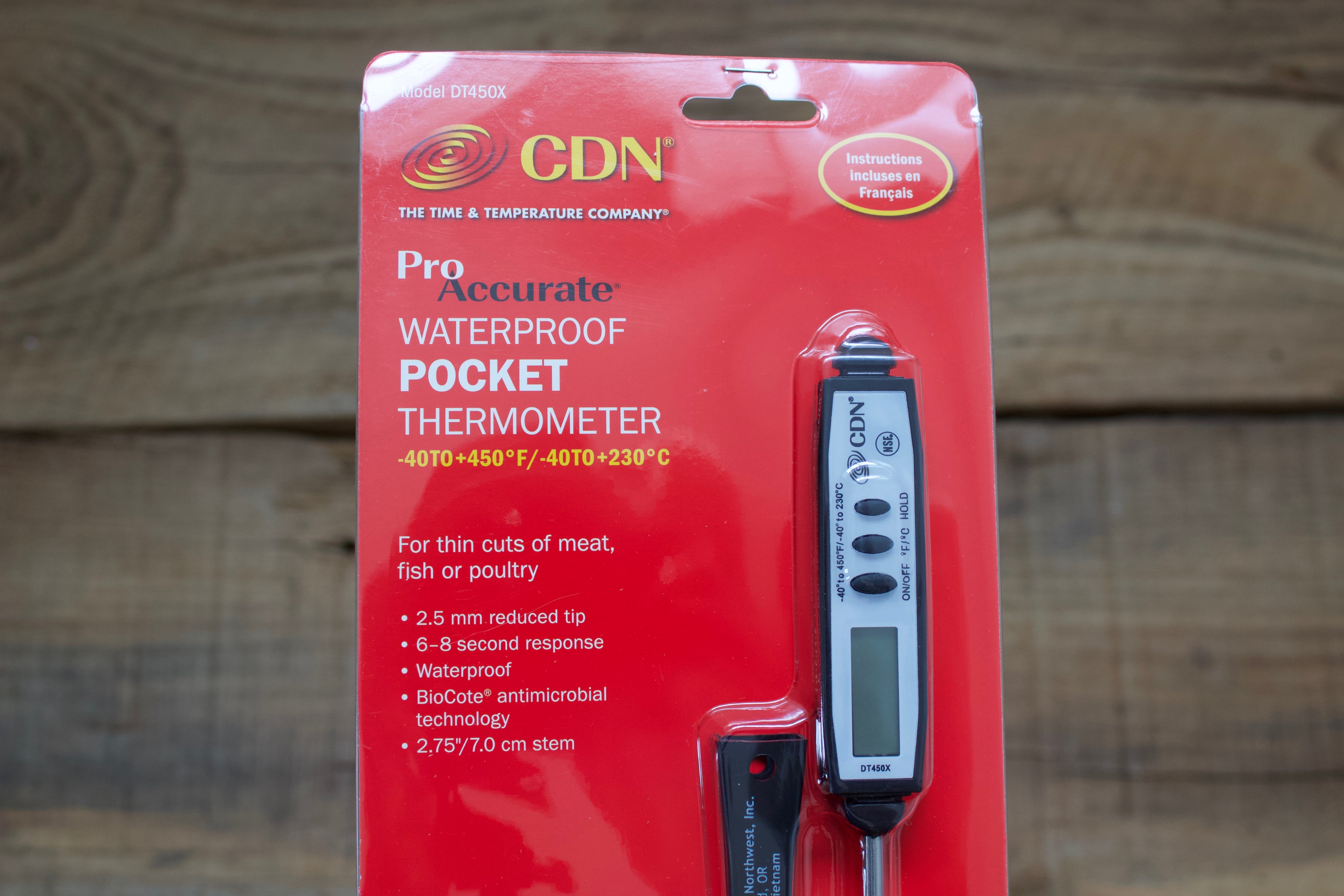 CDN Therm Digital Waterproof Pocket ProAccurate QuickRead - Thecooksedges