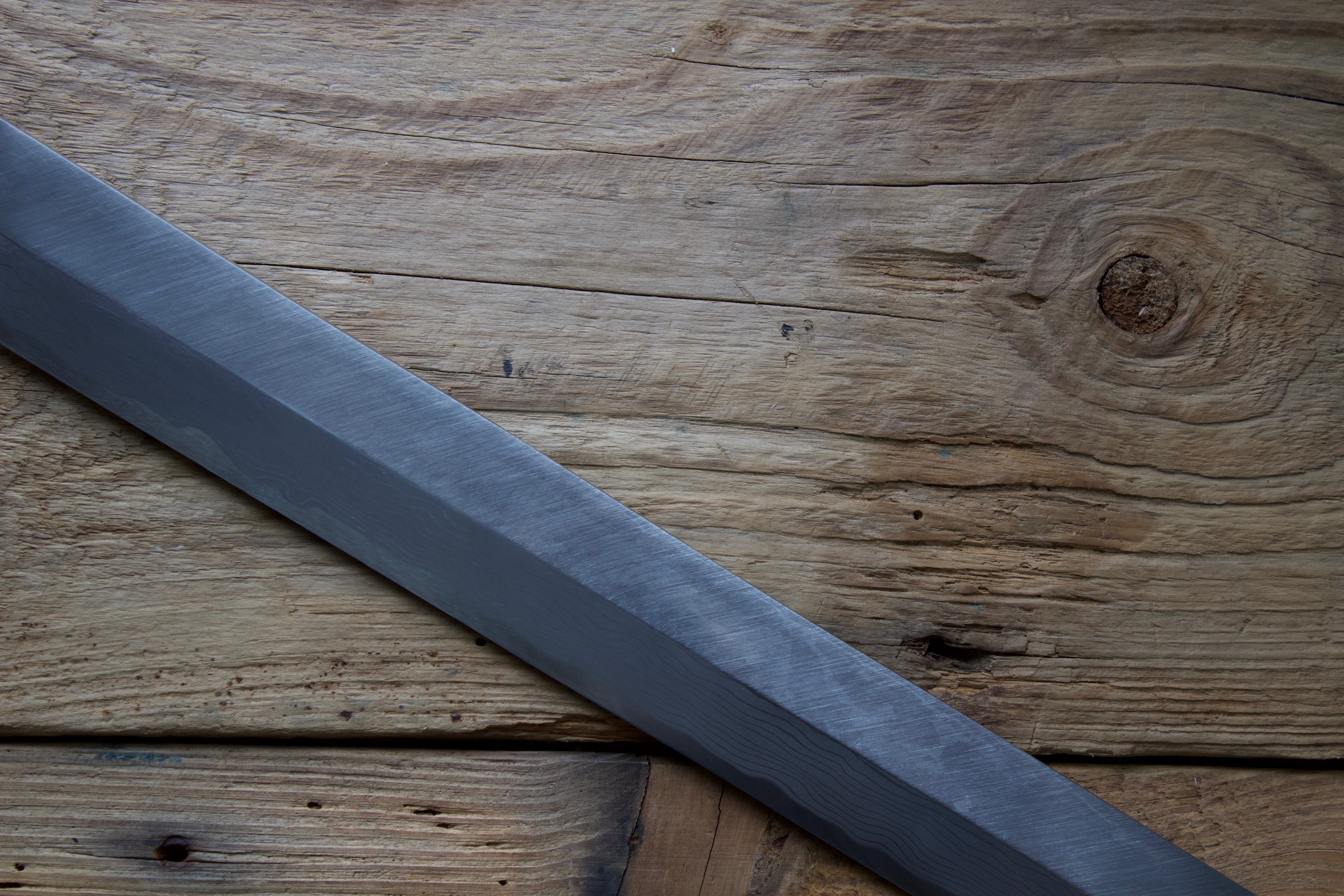 Shimizu suminagashi maguro bocho 600mm - Thecooksedges