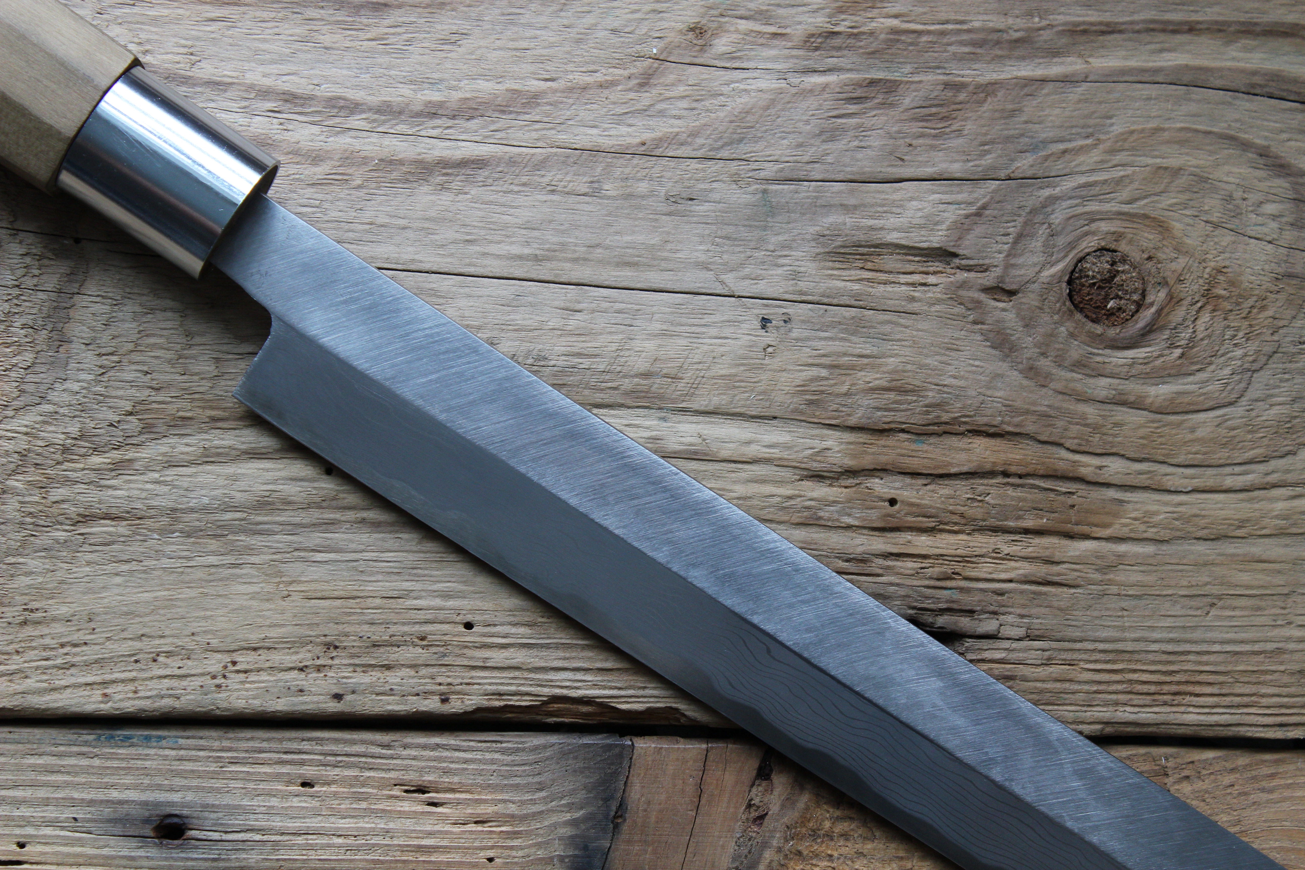 Shimizu suminagashi maguro bocho 600mm - Thecooksedges