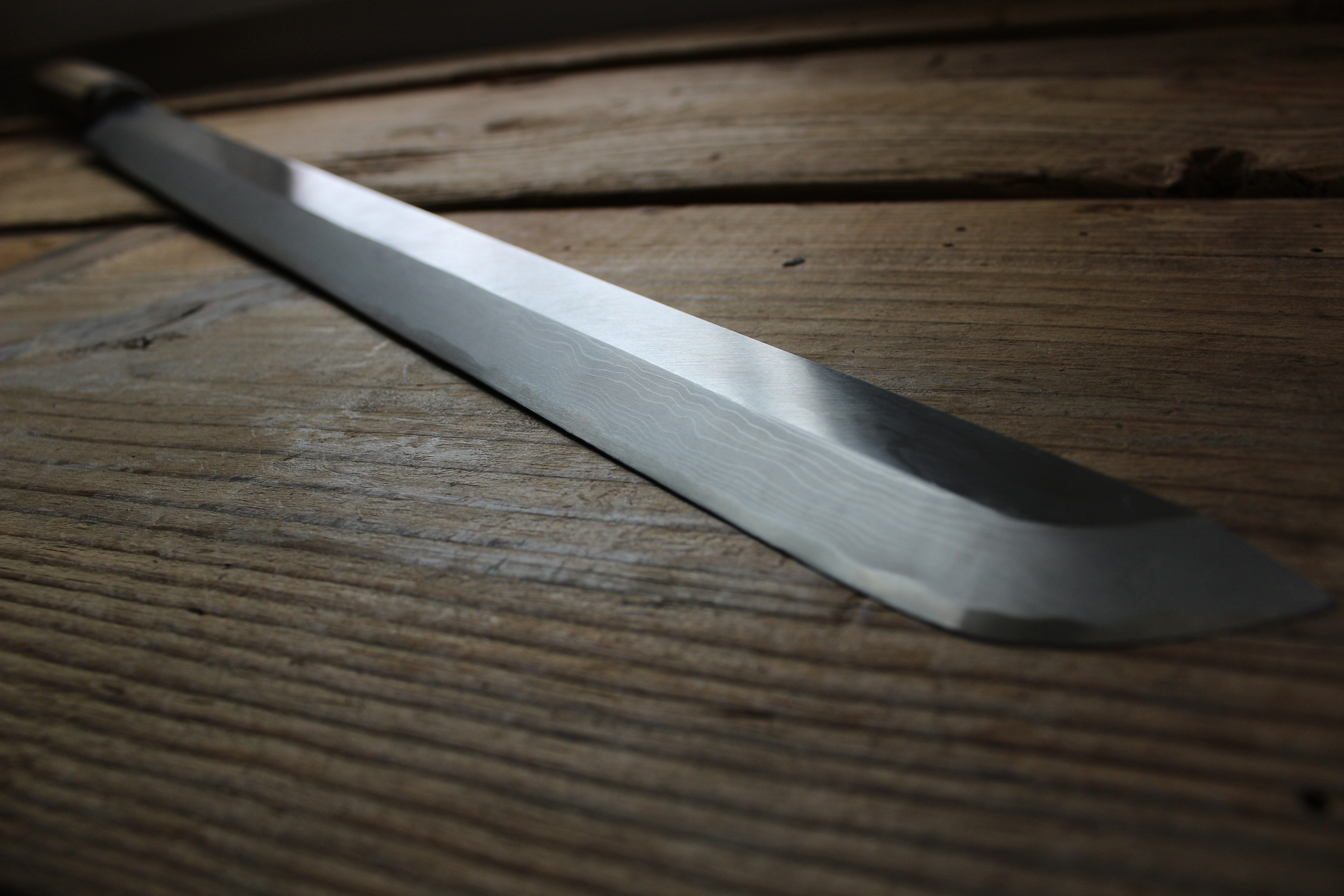 Shimizu suminagashi maguro bocho 600mm - Thecooksedges