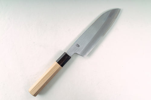 Sakai Kikuzuki Kasumi Santoku 180mm - Thecooksedges