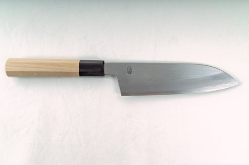 Sakai Kikuzuki Kasumi Santoku 180mm - Thecooksedges