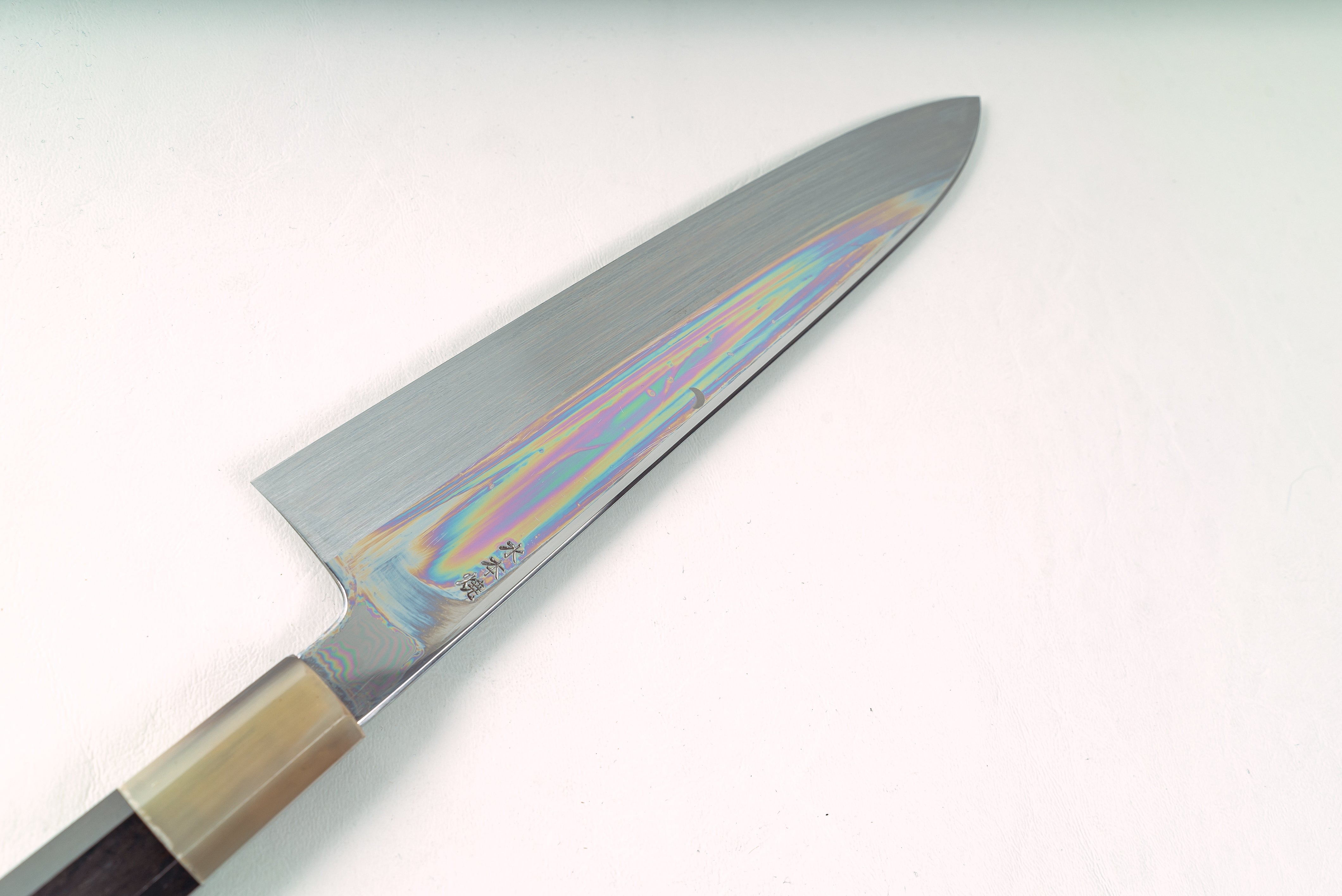 Sakai Kikumori Mt Fuji White #2 Honyaki Gyuto 240mm - Thecooksedges