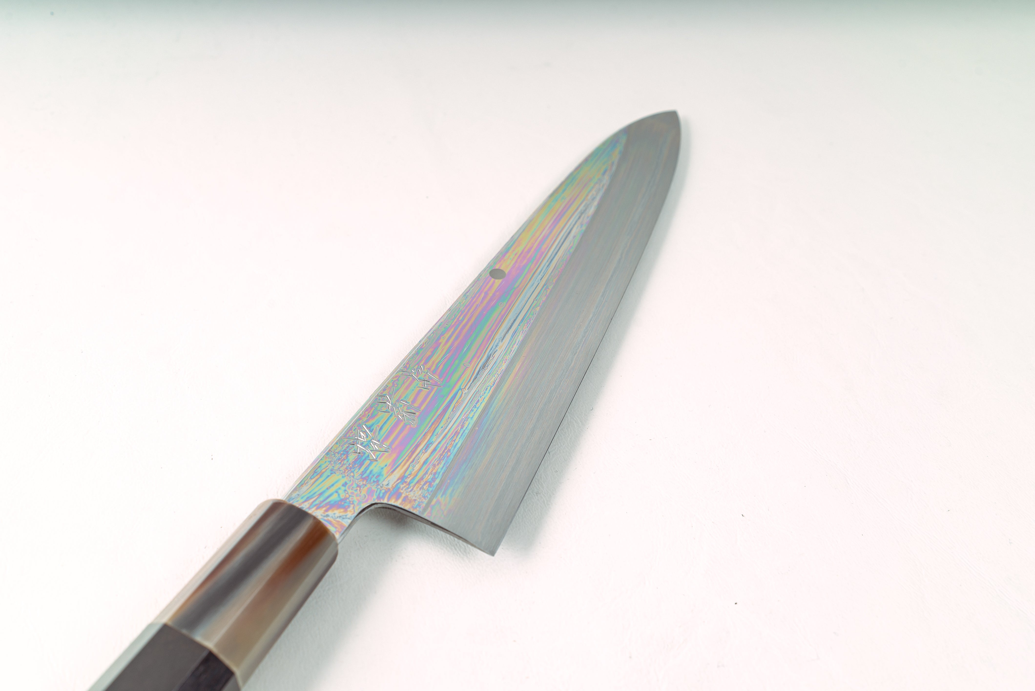 Sakai Kikumori Mt Fuji White #2 Honyaki Gyuto 240mm - Thecooksedges