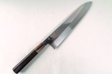 Sakai Kikumori Mt Fuji White #2 Honyaki Gyuto 240mm - Thecooksedges
