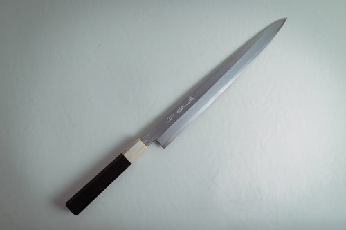 Nakagawa White#1 Damascus Yanagiba 300mm - Thecooksedges