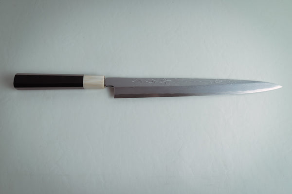 Nakagawa White#1 Damascus Yanagiba 300mm - Thecooksedges