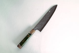 Nigara Hamono Blue #2 Damascus Gyuto 240mm - Thecooksedges