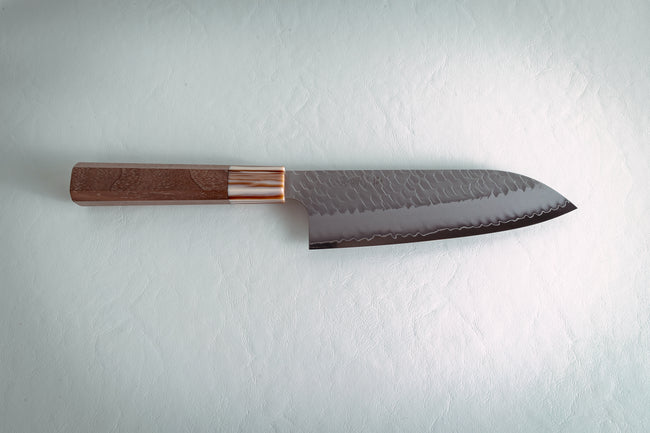 Nigara Hamono Migaki SG2 Santoku 180mm - Thecooksedges