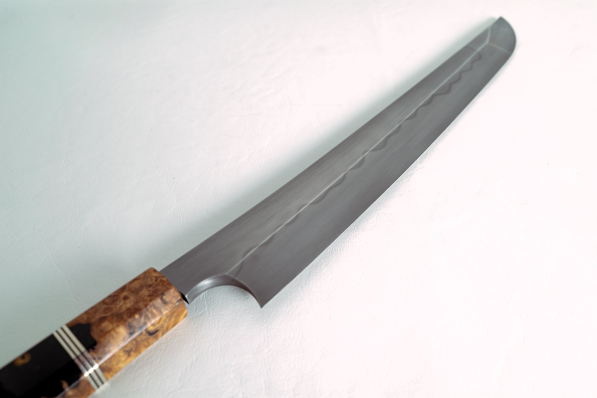 Nigara Hamono Blue #2 Honyaki Sakimaru Yanagiba 300mm - Thecooksedges