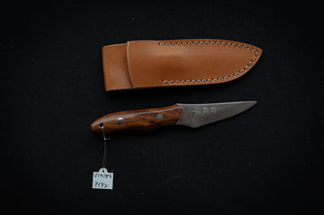 Takeshi Saji VG10 Damascus Mini Skinner 80mm - Thecooksedges
