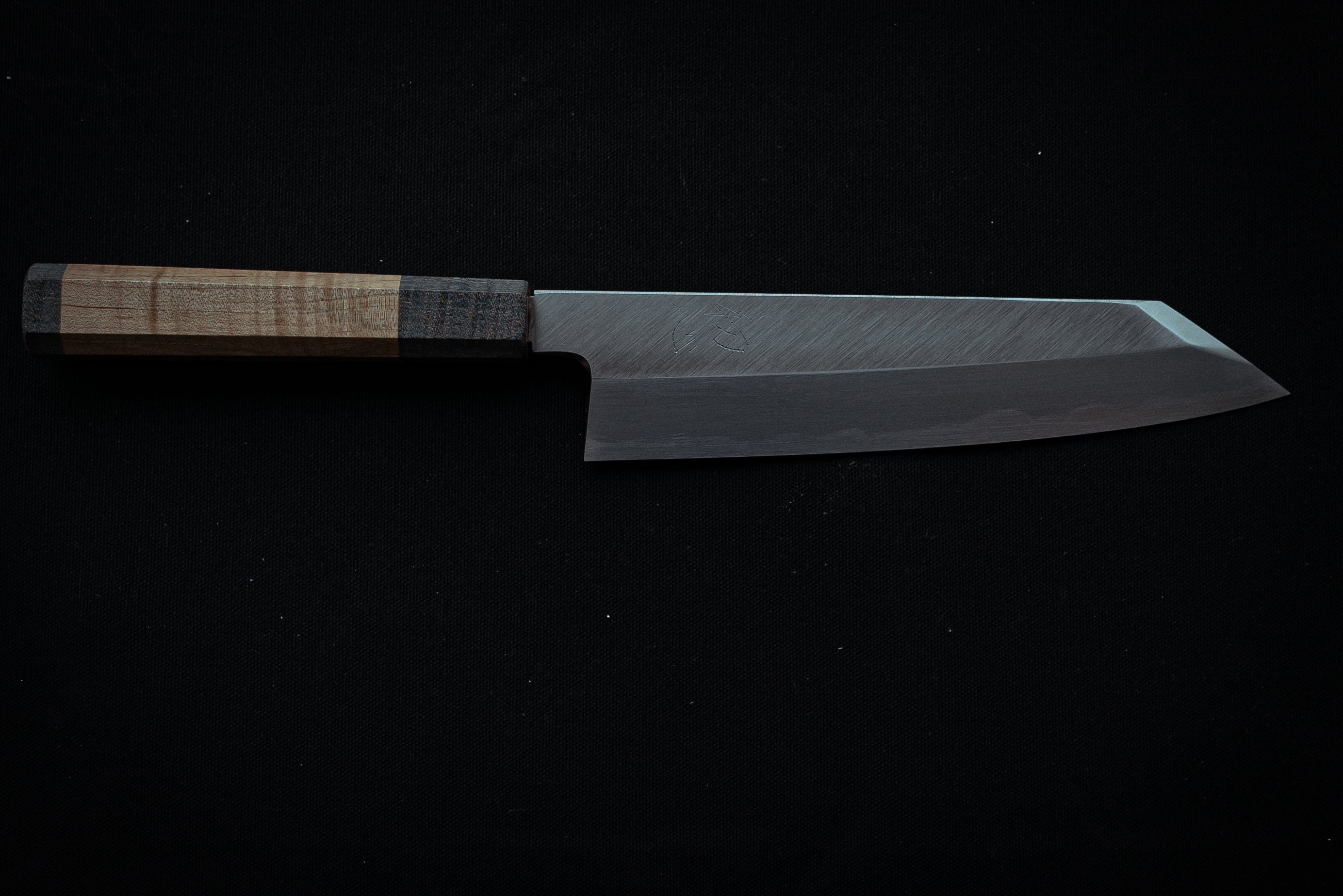 Shirasagi Kiritsuke Gyuto 210mm w/Maple Handle - Thecooksedges