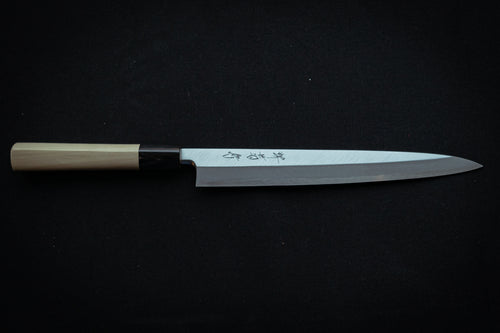 Sakai Kikumori Shironiko Yanagiba 240mm - Thecooksedges